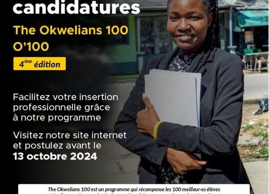 Appel a candidatures Initiative The Okwelians 100