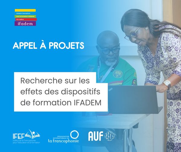 Appel a projets de recherche sur les effets des dispositifs de formation IFADEM pour les chefs detablissement et inspecteurs 20 000 E