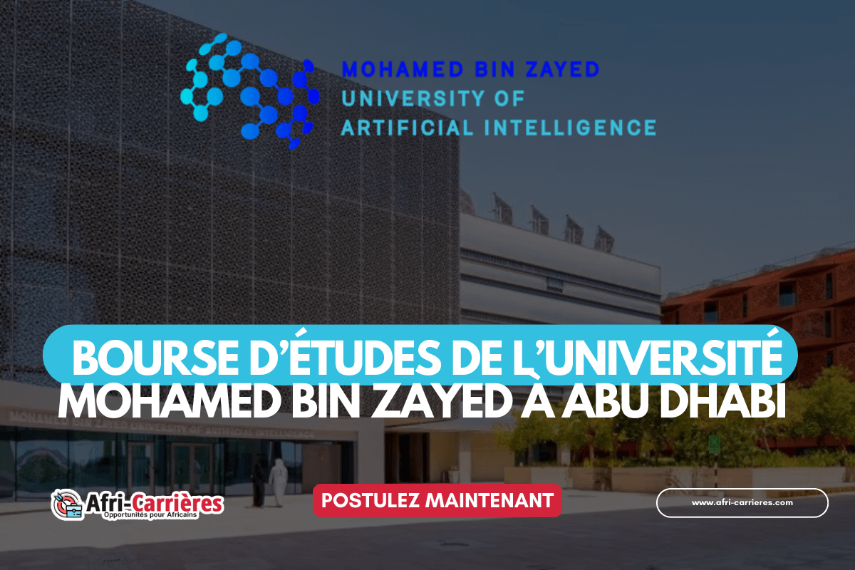 Bourses MBZUAI Emirates Arabes Unis 1