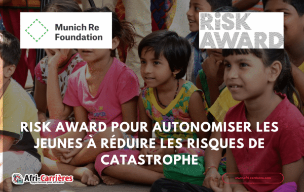RISK Award pour autonomiser les jeunes a reduire les risques de catastrophe 1 1