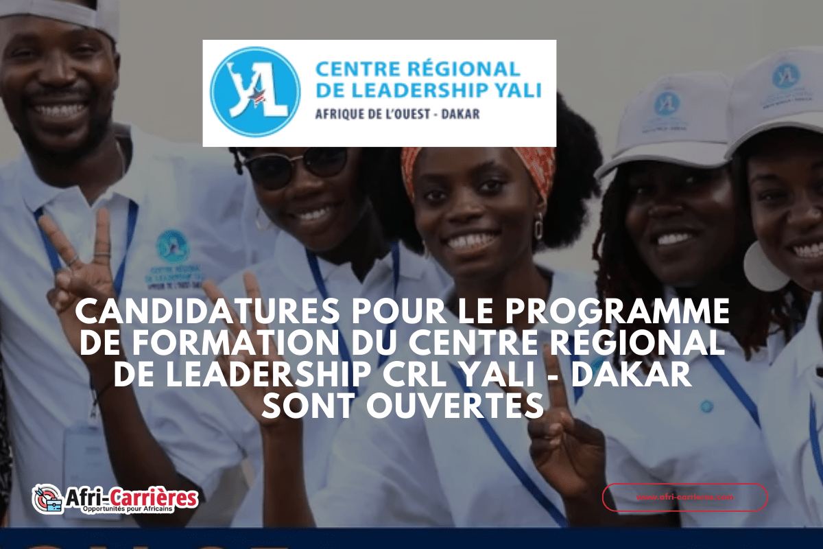 Reception des candidatures du CRL YALI DAKAR