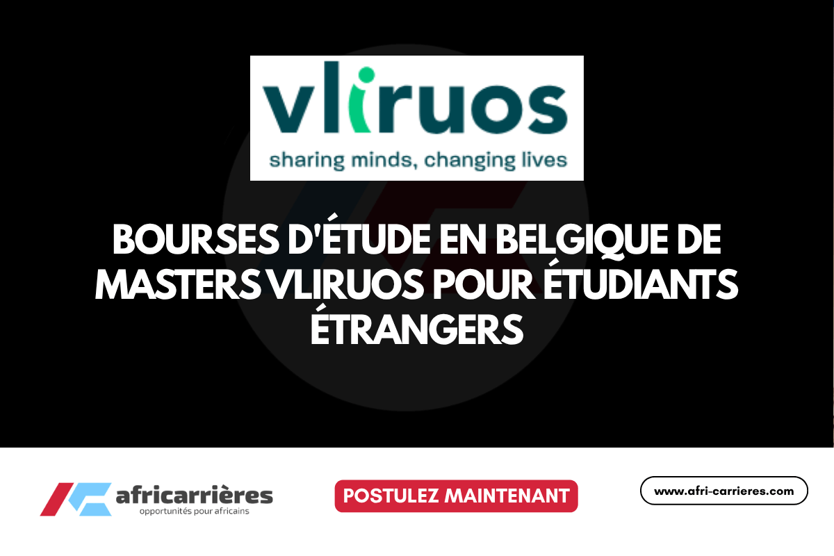 Bourses detude en Belgique 2026 de masters VLIRUOS pour etudiants etrangers