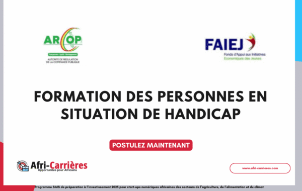 Formation des personnes en situation de handicap