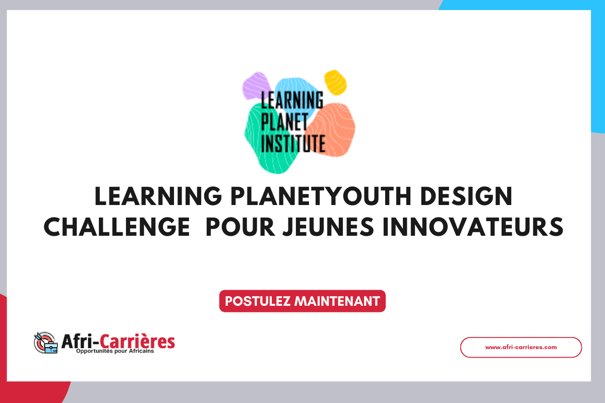 Learning PlanetYouth Design Challenge pour jeunes innovateurs