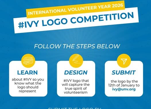 Concours de logo pour lAnnee du volontariat international 2026