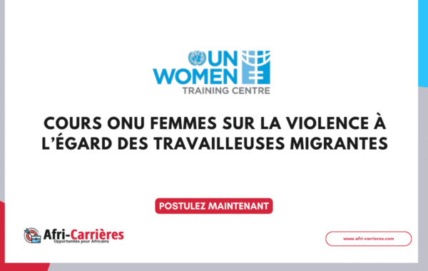 cours un women sur la violence a legard des travailleuses migrantes