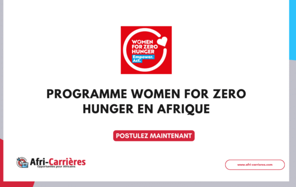 Programme Femmes pour la Faim Zero en Afrique 2025