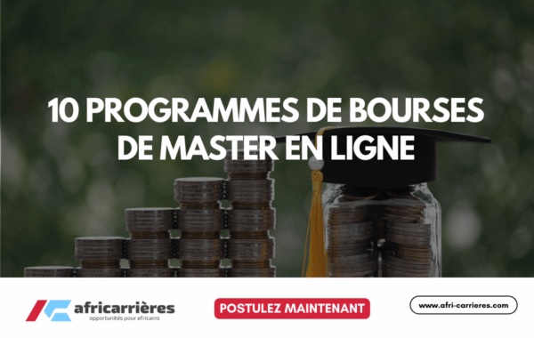 10 Programme de bourses de master en ligne 2025
