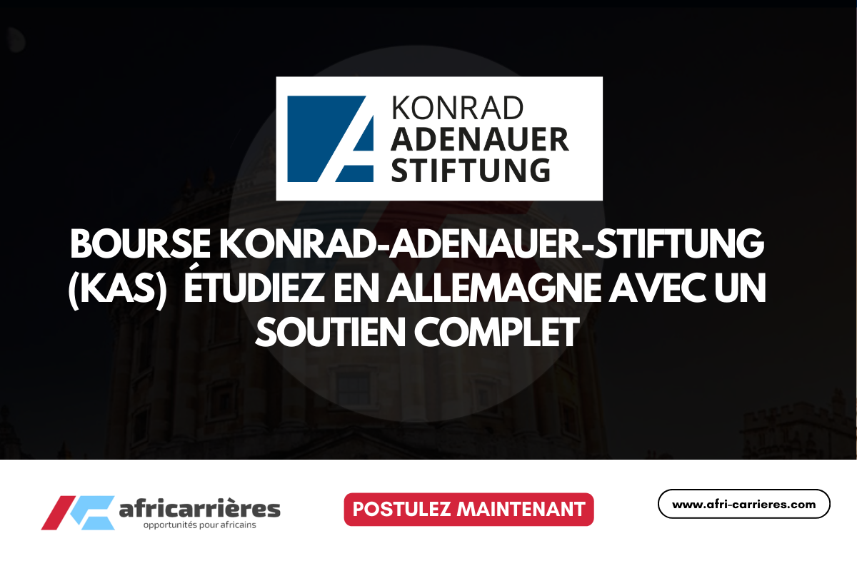 Bourses Fondation Konrad Adenauer 2026 pour etudiants internationaux en Allemagne