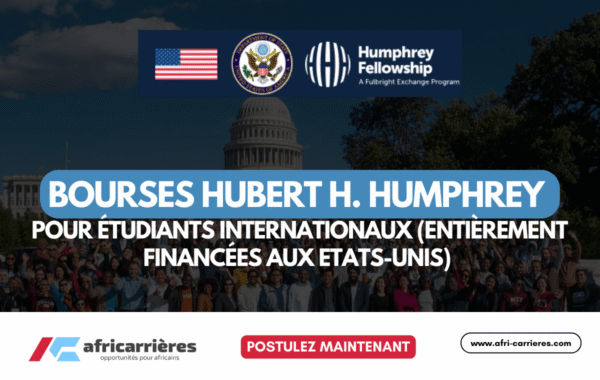 Bourses HUBERT H. HUMPHREY pour etudiants internationaux entierement financees aux Etats Unis 2025