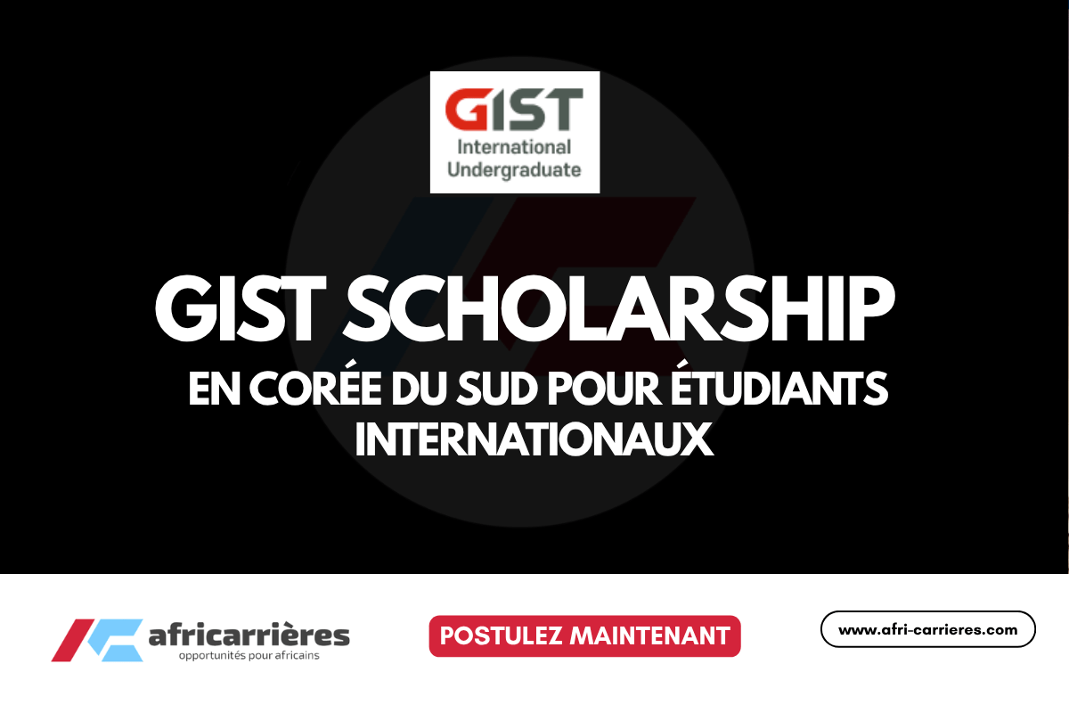 GIST Scholarship en Coree du Sud pour etudiants internationaux 2026