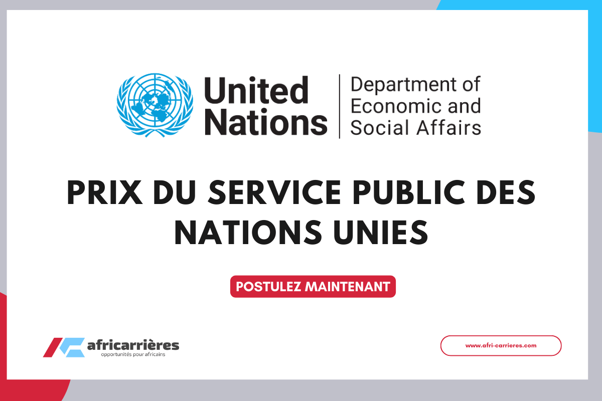 Prix du service public des NationsUnies 2026