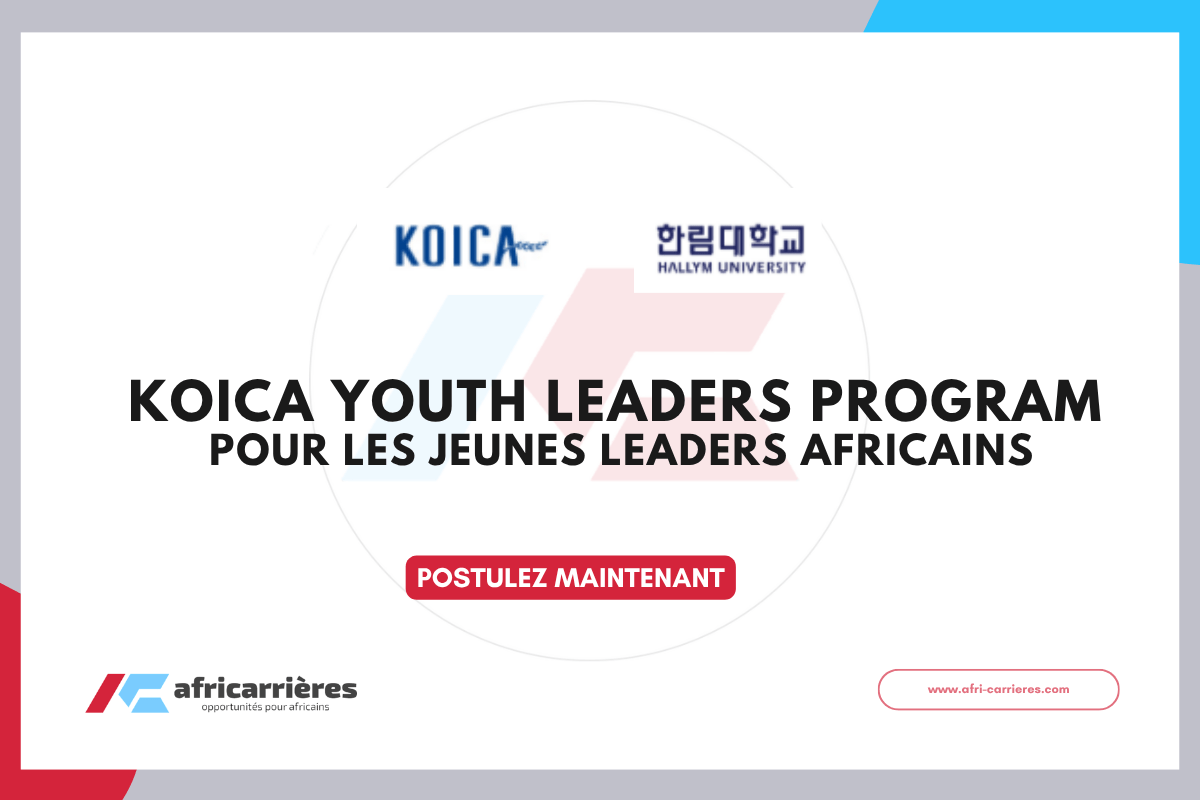 KOICA Youth Leaders Program 2026–2027 pour les jeunes leaders africains