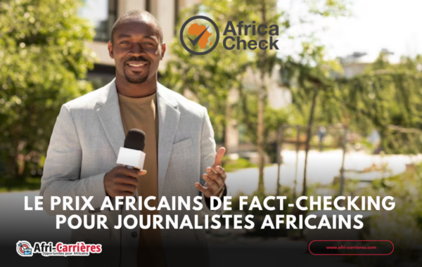 Prix Africains de fact checking pour journalistes africains