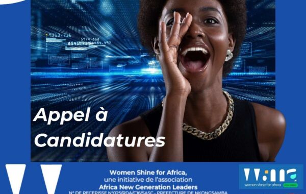 Appel a Candidatures Women Shine for Africa 2eme Edition