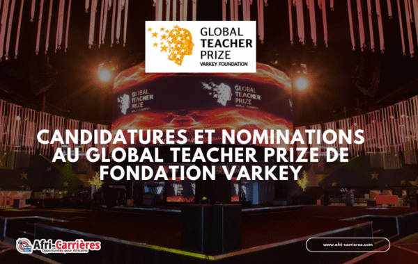 Candidatures et nominations au Global Teacher Prize de Fondation Varkey