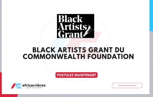 Black Artists Grant du Commonwealth Foundation 2025