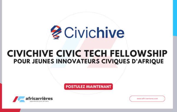 CivicHive Civic Tech Fellowship 2026 pour jeunes innovateurs civiques dAfrique 1