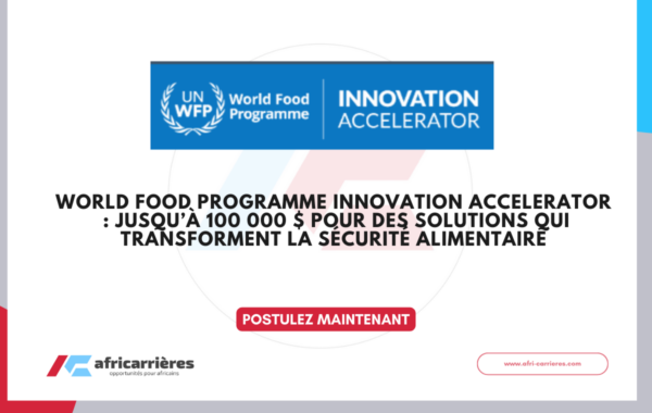 World Food Programme Innovation Accelerator 2026