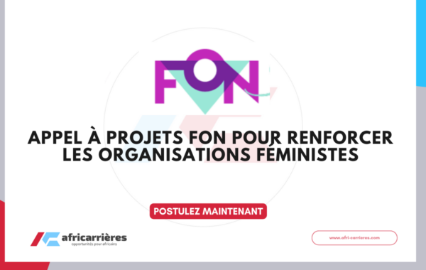 Appel a projets FON 2026 pour renforcer les organisations feministes