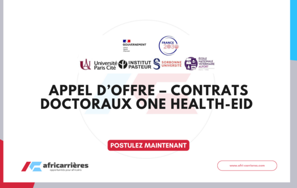 Appel doffre – Contrats doctoraux One Health EID 2026