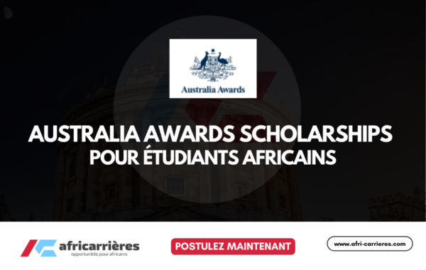 Australia Awards Scholarships 2026 pour etudiants africains