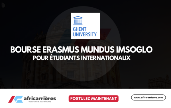 Programme de bourse Erasmus Mundus IMSOGLO 2026 pour etudiants internationaux