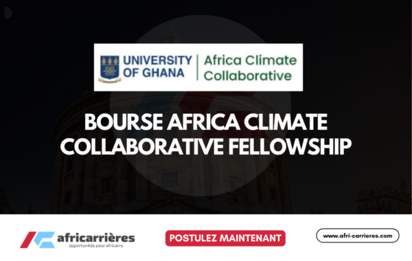 Bourse Africa Climate Collaborative Fellowship 2026