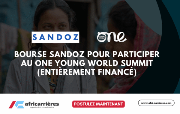 Bourse Sandoz 2025 pour le One Young World Summit a Munich en Allemagne entierement finance