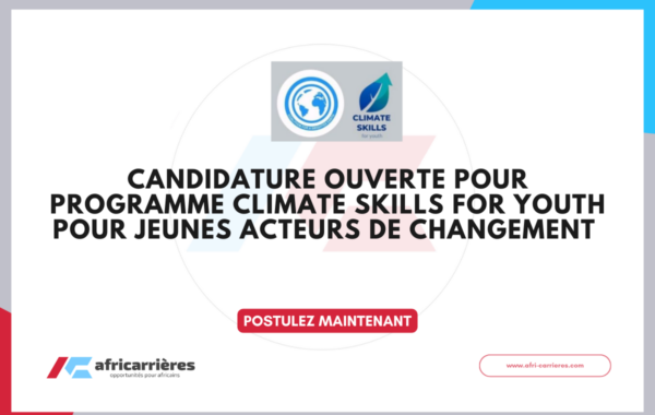 Climate Skills for Youth Program 2026 pour jeunes acteurs climatiques et biodiversite