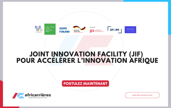Joint Innovation Facility JIF 2026 pour accelerer linnovation Afrique