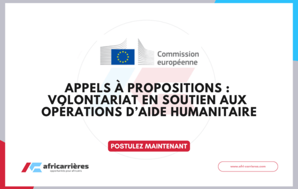 Programme RFAs Volunteering in Support of Humanitarian Aid Operations 2026