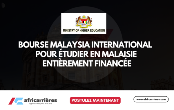 Programme de la bourse MIS en Malaisie 2026 2027 pour etrangers