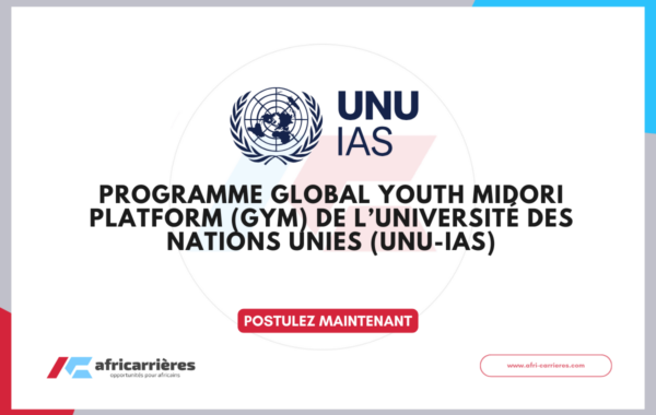 programme Global Youth MIDORI Platform GYM de lUniversite des Nations Unies UNU IAS