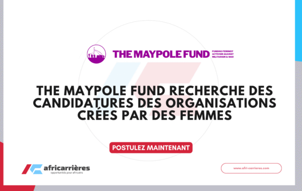 Candidature au Maypole Fund 2026 pour les petites organisations de femmes