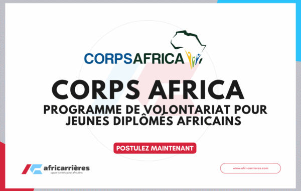 Corps Africa Programme de Volontariat pour jeunes diplomes africains
