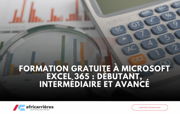 Formation gratuite a Microsoft Excel 365 Debutant Intermediaire et Avance