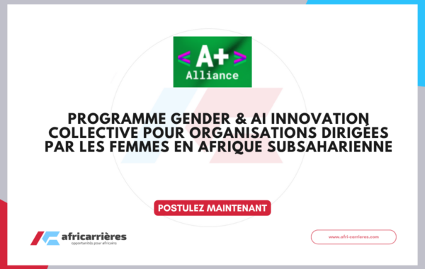 Programme GAIC2026 pour organisations dirigees par les femmes en Afrique subsaharienne