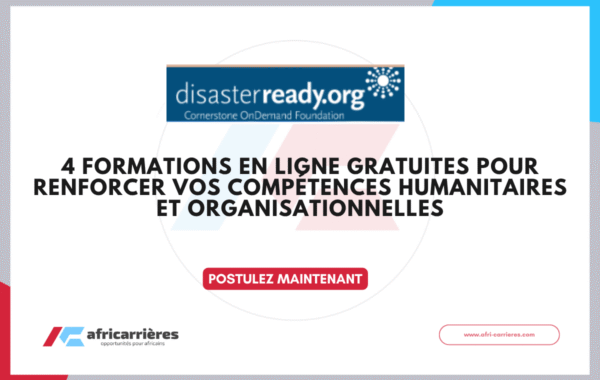 4 cours en ligne gratuits pour humanitaires et ONG