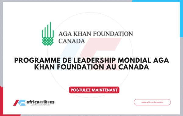 Aga Khan Foundation Global Leadership Program 2026 Canada