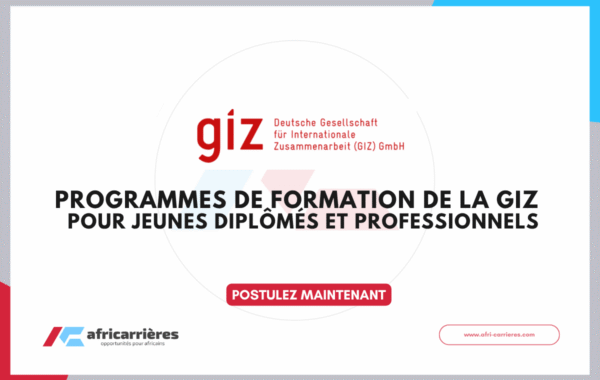 DC Trainee Programme GIZ pour jeunes diplomes et professionnels