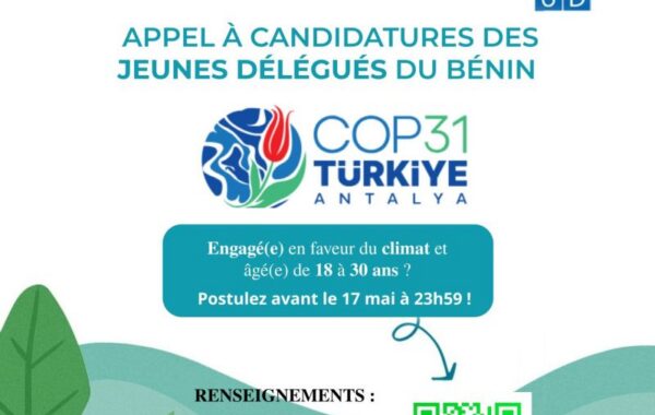 Selection des jeunes delegues beninois pour la COP31