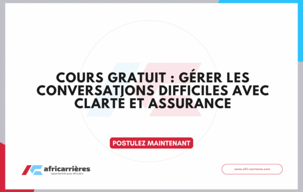 Cours gratuit Gerer les conversations difficiles avec clarte et assurance