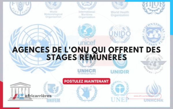 agences de lONU qui offrent des stages remuneres