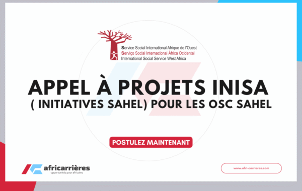 Appel a projets INISA Initiatives Sahel pour les OSC sahel 2026