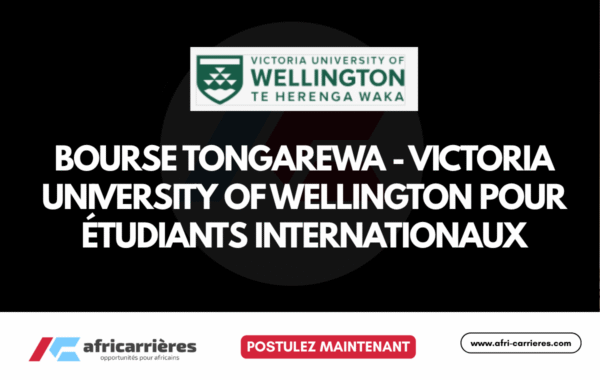 Bourse Tongarewa Victoria University of Wellington pour etudiants internationaux