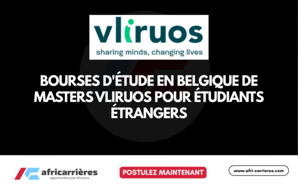 Bourses detude en Belgique 2026 de masters VLIRUOS pour etudiants etrangers