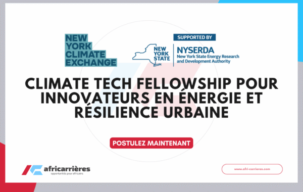 Climate Tech Fellowship pour innovateurs en energie et resilience urbaine 2026
