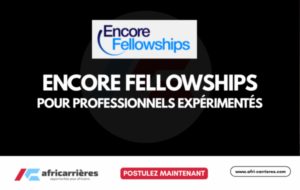 Encore Fellowships pour professionnels experimentes 2026