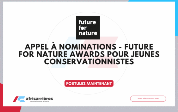 Future for Nature Awards pour jeunes conservationnistes 1